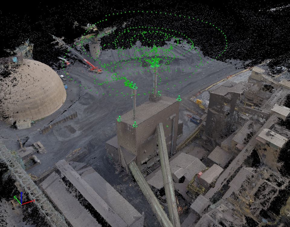 Mesures acoustiques rétropositionnées par drone